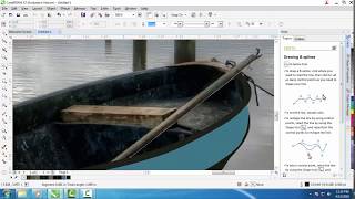 CorelDraw PhotoPaint X7  How To PAINT IN PHOTO CorelDRAW X7 [upl. by Grete]