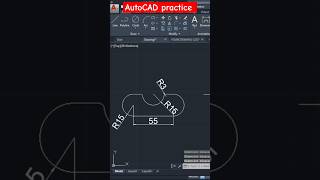 Autocad practice drawing  Cad by Ankit  autocad mechanical autocad autocad2d [upl. by Dnomyar]