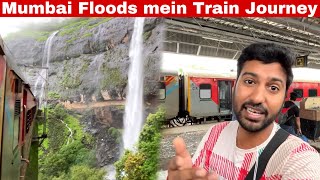 Chennai Express Train Journey in Extreme Rain amp Mumbai Floods 🌊 [upl. by Smalley]