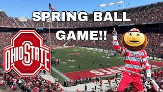 2024 OHIO STATE FOOTBALL SPRING GAME [upl. by Aittam]