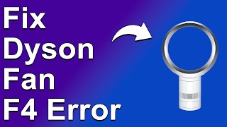 Dyson Fan F4 Error Indicates Fan Or PCB Problem  Learn How You Can Fix The Error [upl. by Kola220]