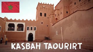 🇲🇦 Ouarzazate Taourirt Kasbah  Morocco Walking Tour 4K [upl. by Danyluk610]