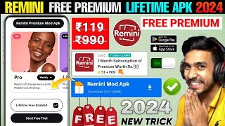 📥Remini Mod Apk Download Premium Unlocked  How To Get Remini Subscription For Free  Remini Mod Apk [upl. by Amoihc]