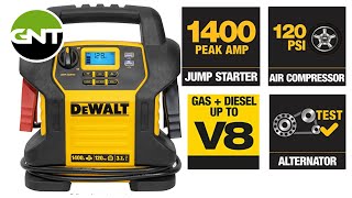 Dewalt DXAEJ14 Digital Portable Jumper  Air Compressor  Power Station  All In One Backup System [upl. by Nugent]