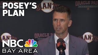 Buster Posey plans to bring Giants back to respectability winning [upl. by Okimat]