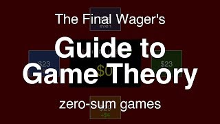 Guide to Game Theory  zerosum games [upl. by Saitam653]