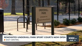 Renovated Underhill Park sport courts now open [upl. by Brookhouse528]