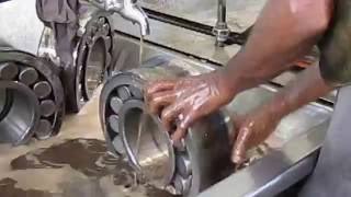 Cleaning of roller Bearings of ICF Coach [upl. by Sharron]