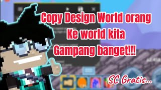 Growtopia CreativePS CPS  Free Script Auto Copy World tiru design world lain guys [upl. by Tremain]