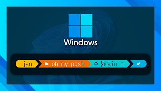 🎨 Make Windows Terminal Look Better  Oh My Posh Guide [upl. by Noleta]