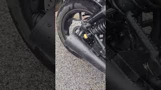 Replacing my Honda Rebel 1100 Exhaust sound [upl. by Jens]