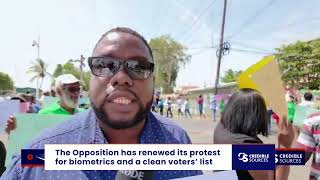 Protesters Slam Govt Demand Voter Biometrics Over Faked Election Rolls [upl. by Dripps]