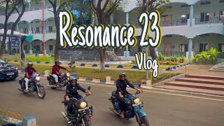 Resonance Vlog 2023  Loyola Academy  sanskari bacha [upl. by Zizaludba]