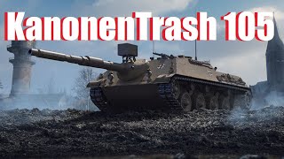 Kanonenjagdpanzer 105 Containers  Review  WoT Blitz [upl. by Leventhal]