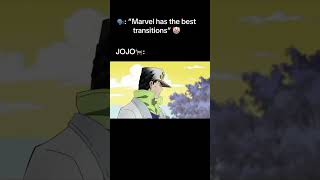 JOJO got the best transitions jojo jojosbizzareadventure shortsvideo funny anime [upl. by Macpherson974]