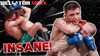 Top Fight Finishes Gallager amp Mix  Bellator MMA [upl. by Meakem]