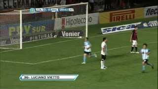 Gol de Vietto Colón 0  Racing 1 Torneo Inicial 2012 Fecha 10 Fútbol Para Todos [upl. by Dody100]