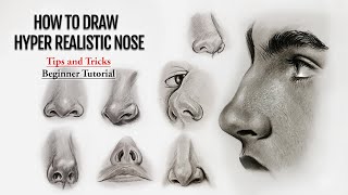 How To Draw Nose Noses  Easy Tips and Tricks for Beginners 2024 [upl. by Vedetta]