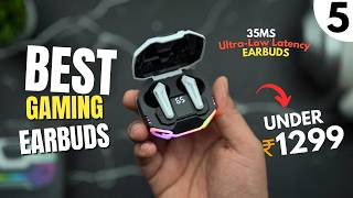 Top 5 Gaming TWS Earbuds Under 1500🔥Low Latency Battery Life🔥Best Gaming Earbuds Under 1500 in 2024 [upl. by Lucier]