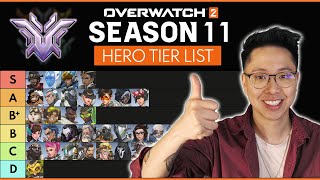 Yeah Pharah is dominating  Overwatch 2  SEASON 11 Hero Tier List [upl. by Nirra724]