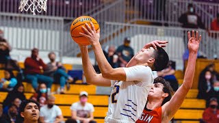 2021  Anadarko vs Elgin  Boys Basketball Highlights [upl. by Hcab]