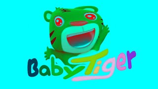 Baby Tiger Intro logo Effects Sponsored by Preview 2 Effects [upl. by Ramilahs439]