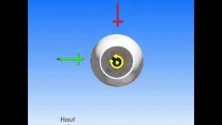 oculomotricité  les axes de rotation oculaire [upl. by Retepnhoj]