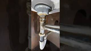 Changing Rusted Sink Drain plumbing homerepair [upl. by Otilopih354]