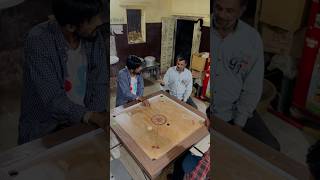 Carrom king 👑 youtuber youtube youtubeshorts youtubevideo shots foryou carromking [upl. by Eilis722]