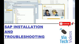 SAP Installation and Troubleshooting  Error in SAP  Vin Tech Videos [upl. by Winn]