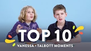 Top 10 Vanessa amp Talbott Moments  Top 10  HiHo Kids [upl. by Drofkcor]