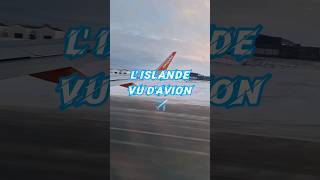 LIslande vu dAvion ✈️🇮🇸 voyage islande [upl. by Erek818]