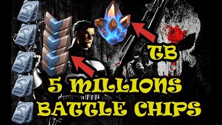 ARENA CRYSTAL OPENING   5 MILLIONS BATTLE CHIPS  100 THRONEBREAKER CRYSTALS  MCOC [upl. by Nelav46]