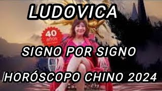 HOROSCOPO CHINO 2024 SIGNO POR SIGNO por LUDOVICA SQUIRRU [upl. by Diao]