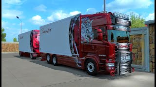 Euro Truck Simulator 2 Scania Sarantos R999 \8 5 [upl. by Anyahs282]