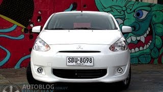 Prueba Mitsubishi Mirage 12 GLS [upl. by Mcgurn632]