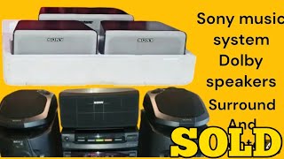 sony dolby surround speakers sold out gentleman [upl. by Nibram883]