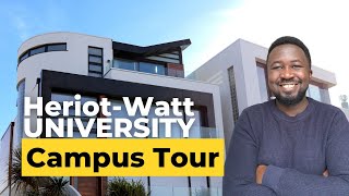 HeriotWatt University Campus Tour for International Students [upl. by Ojiram]