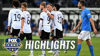 Germany vs Italy Highlights  UEFA Nations League  FOX SOCCER [upl. by Odelinda145]