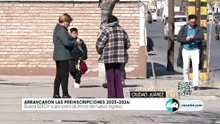 Arrancaron las preinscripciones 20232024 [upl. by Elayor629]