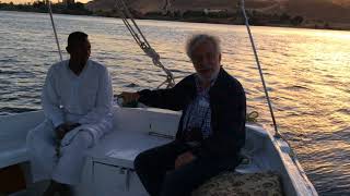 Sailing a Felucca Sailboat on the Nile [upl. by Filip852]