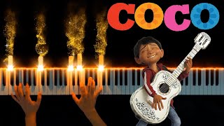 Remember Me Coco  Piano Sheet Music [upl. by Hallvard66]