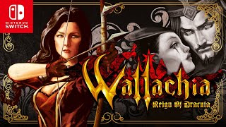 WALLACHIA  Reign of Dracula Trailer  Nintendo Switch  PixelHeart [upl. by Kehsihba]