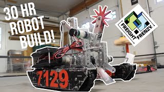 Robot in 30 Hours Reveal  FTC Freight Frenzy 20212022 [upl. by Ecnarf]