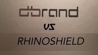 Dbrand Grip vs Rhinoshield [upl. by Kotto]