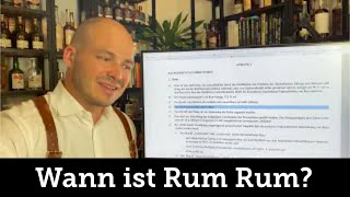 Regulation von Rum Wann darf Rum als Rum bezeichnet werden Über Zucker und andere erlaubte Zusätze [upl. by Tigram]