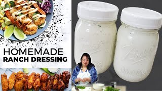 Homemade Ranch Dressing Recipe [upl. by Petta]