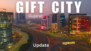 GIFT CITY UPDATE  rslive  4k  Gift City  Gujarat [upl. by Pride]