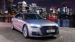 New Audi A8 The Best Car For Driving At Night  Carfection 4K [upl. by Ahsieni192]