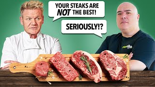 Gordon Ramsay SCHOOLS me on Steaks [upl. by Ardrey]